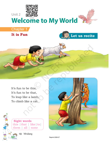 Mridang English NCERT 2nd Chapter 3 preview