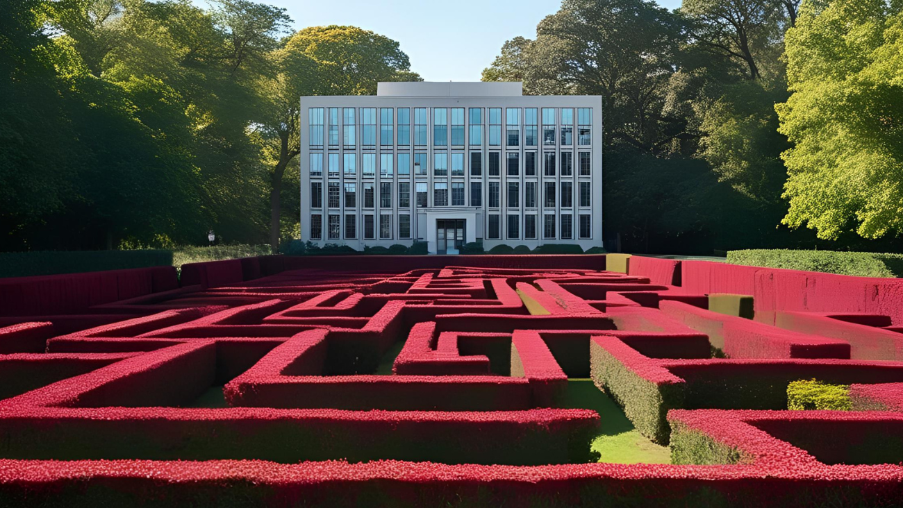 Hedge Maze to an Office