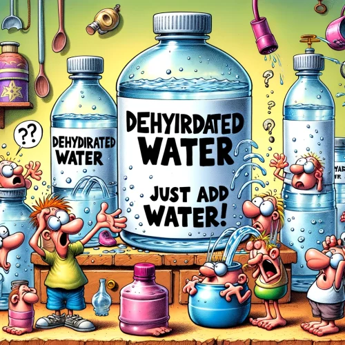 Dehydrated Water Bottles