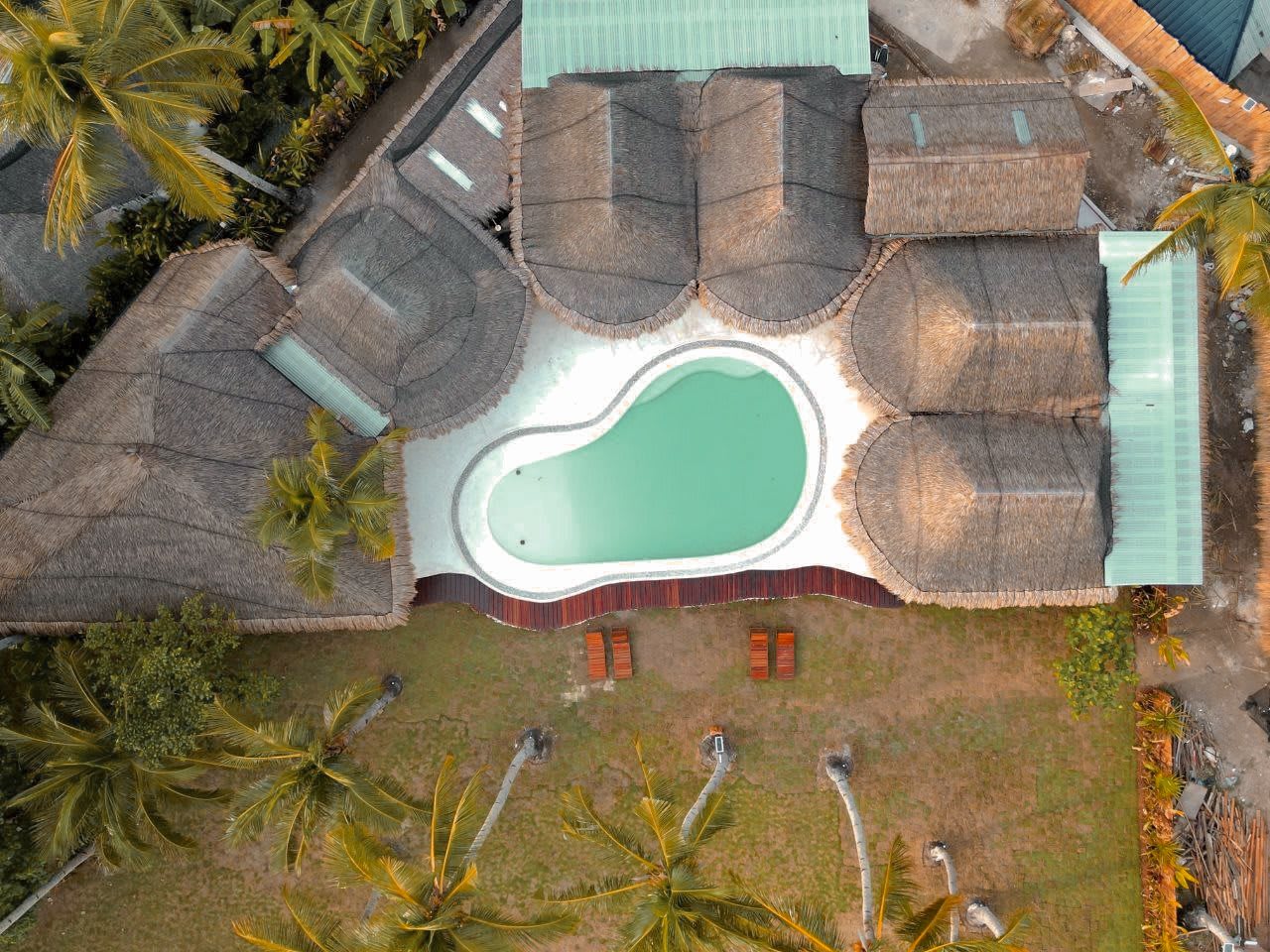 Poolside view