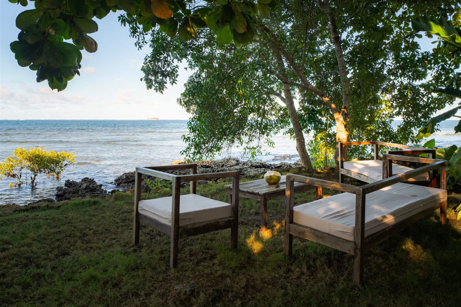 Ocean view near the surf breaks