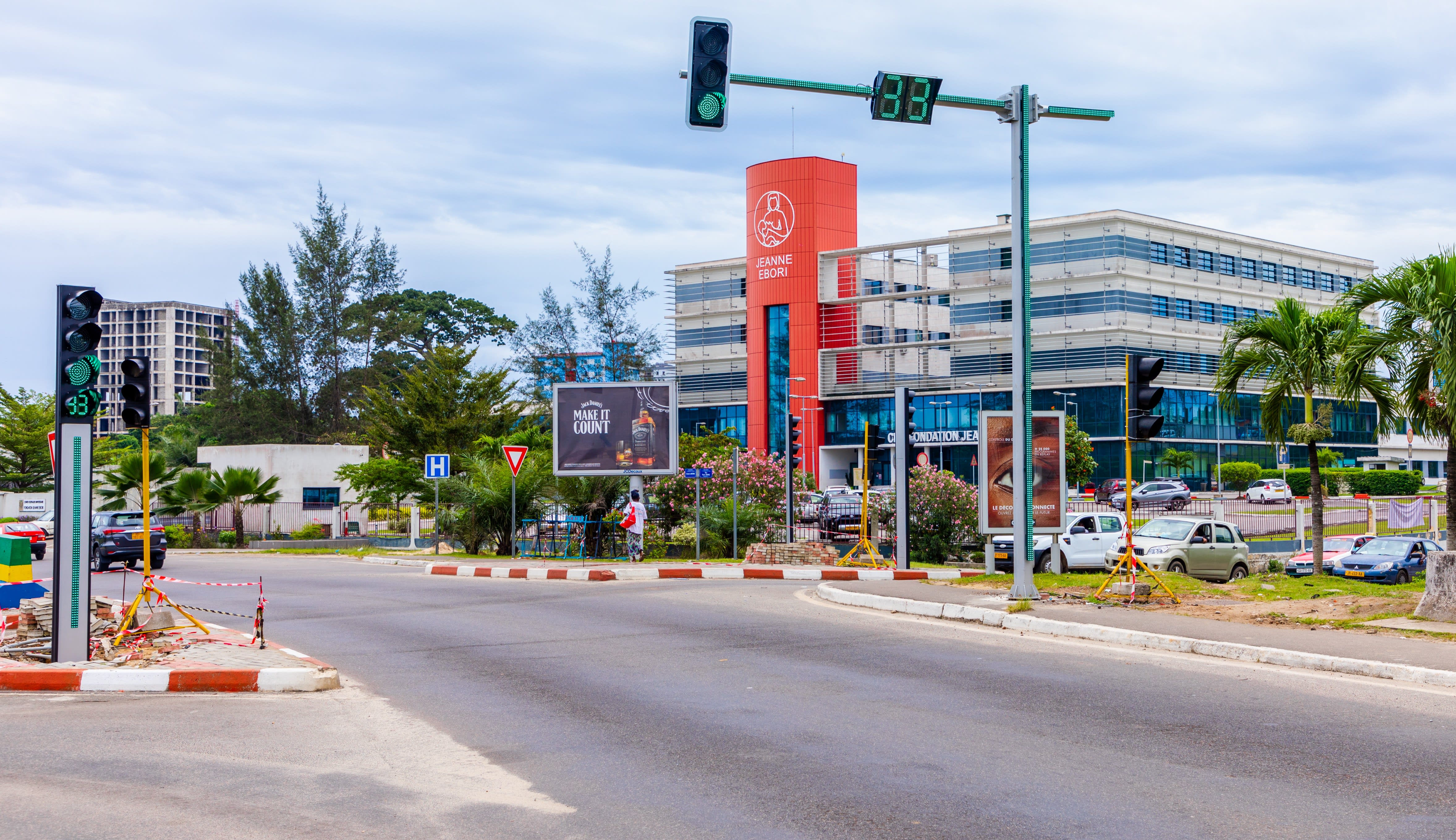 Feux tricolores - Carrefour Jeanne Eborié
