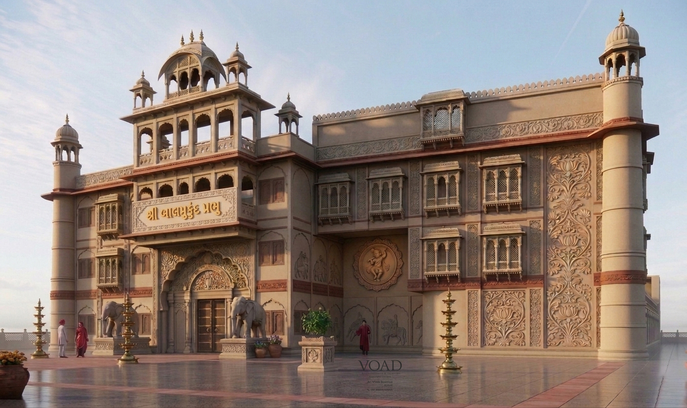 Shri Balmukund Prabhu Haveli, view 1