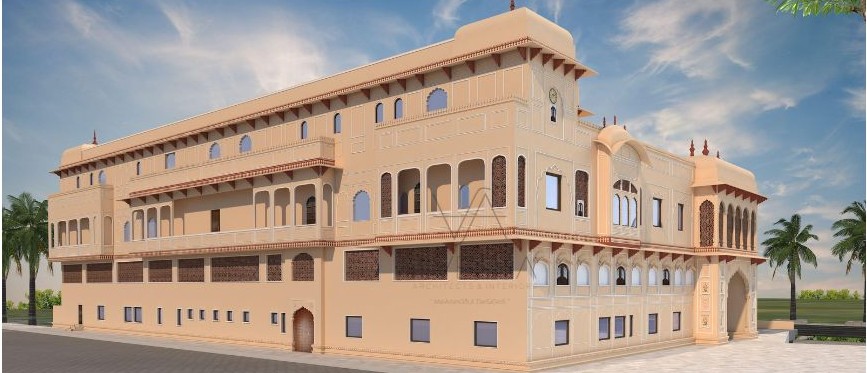 Vraj Vilas Haveli, view 2
