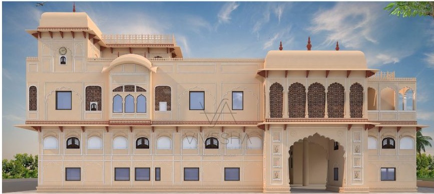 Vraj Vilas Haveli, view 3