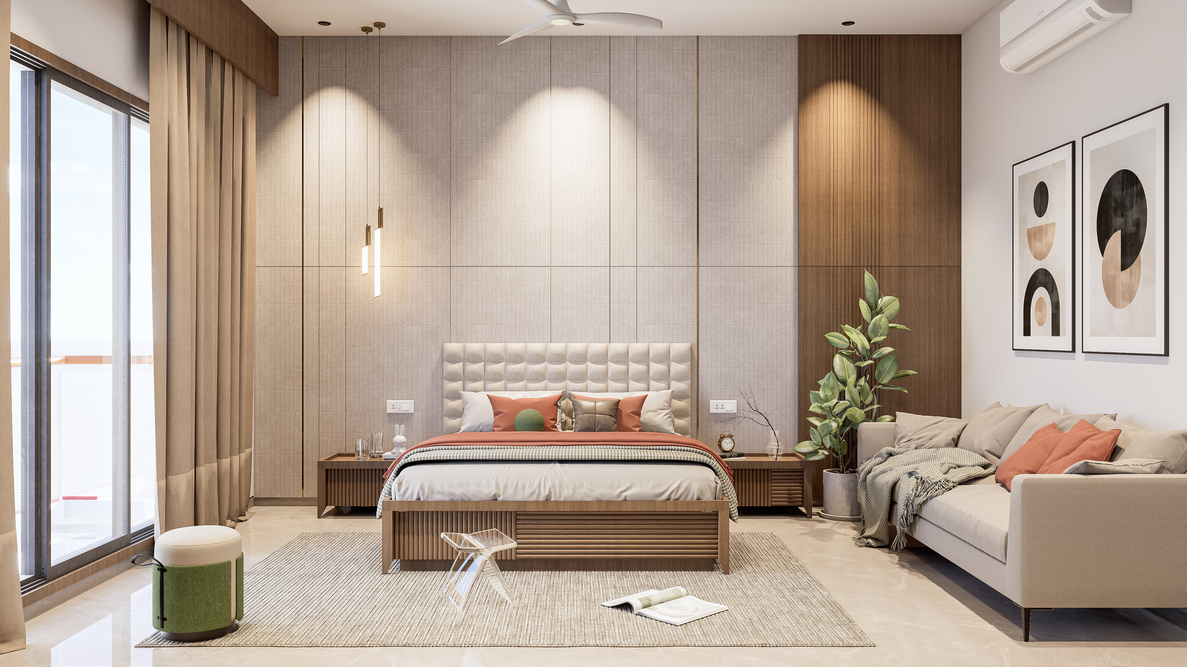 Nishitbhai Gajera Residence, view 4