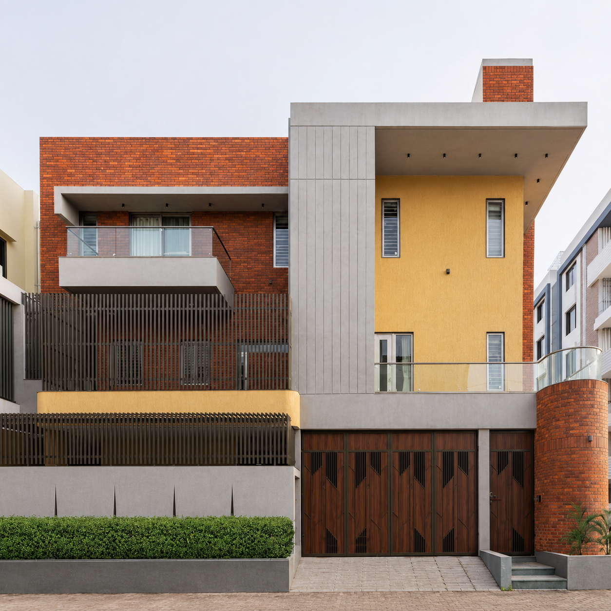 The Brick House, view 2
