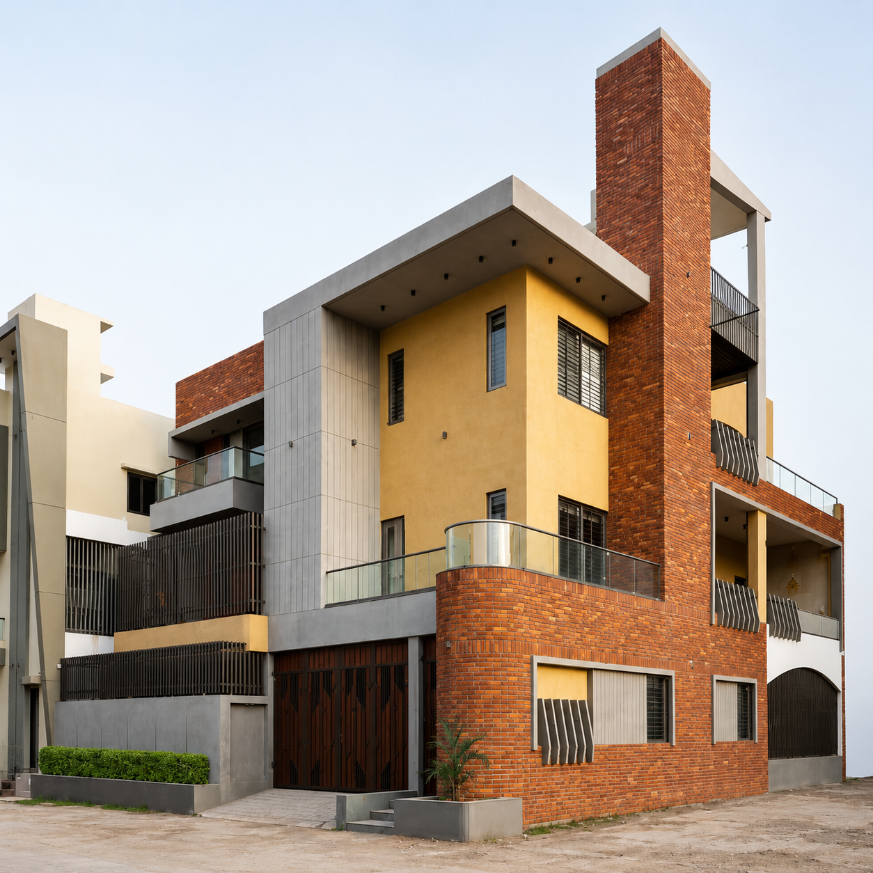 The Brick House, view 4