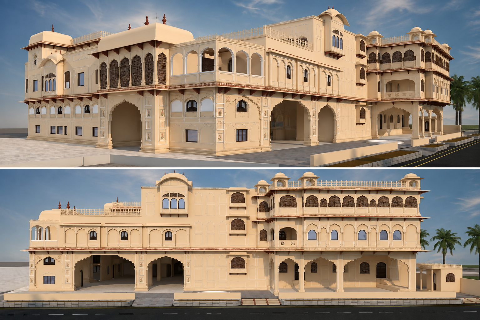 Vraj Vilas Haveli, view 2