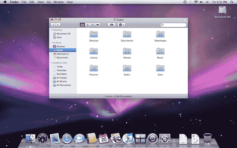 Mac OS X Leopard (versi 10.5)