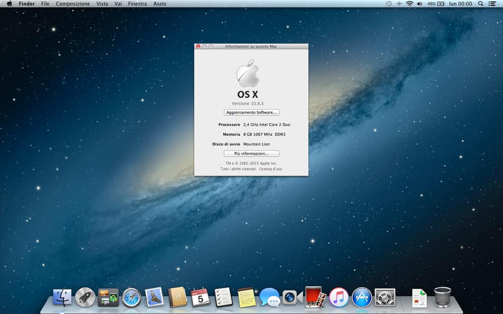 OS X Mountain Lion (urutan macOS versi 10.8)