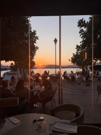 The Whale Sunset