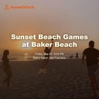 Sunset Beach Games at Baker Beach 🥏 🌅