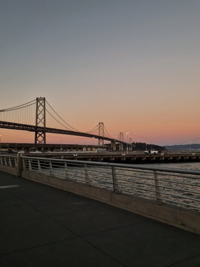 Bay Bridge Golden Hour