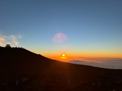 🌋 Sunset at Haleakalā National Park 🌅