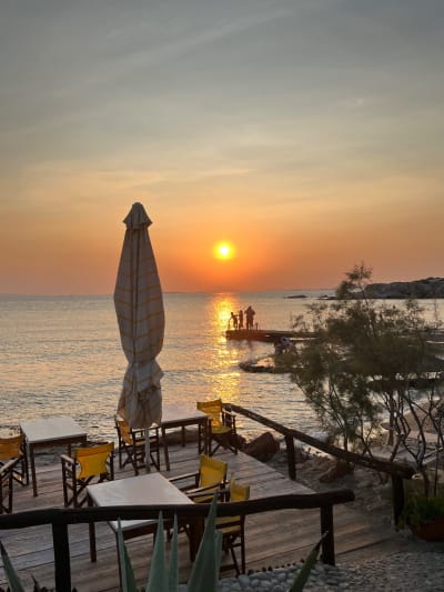 Μαύρο Λιθάρι Beach Bar Sunset