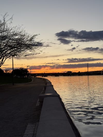 Tempe Town Lake Sunset