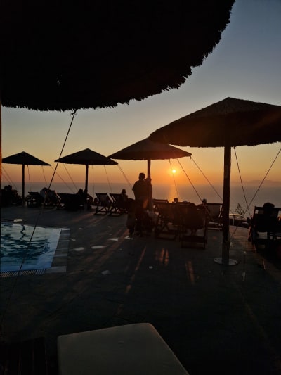 Lioyerma Lounge Cafe Pool Bar Sunset