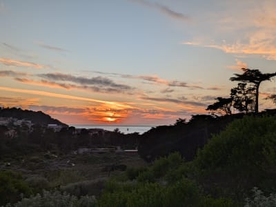 Lobos Valley Overlook Sunset