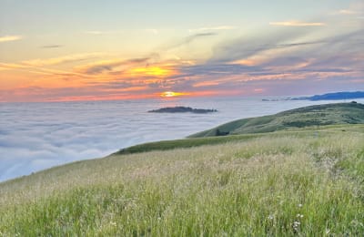Borel Hill Sunset