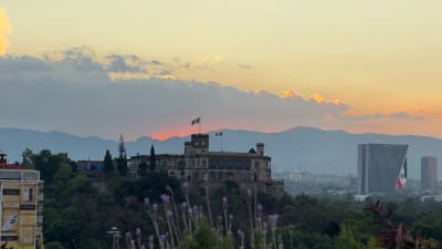 Chapultepec Castle Sunset