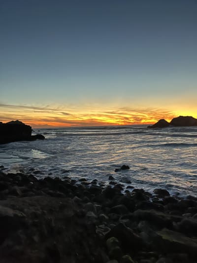 Sutro Baths Sunset