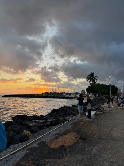 Sunset Overlook at Robbie's Point Sunset