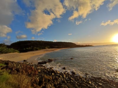 Waimea Bay Beach Park Sunset