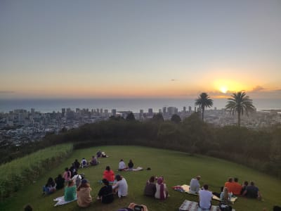 Tantalus Lookout - Puu Ualakaa State Park Sunset