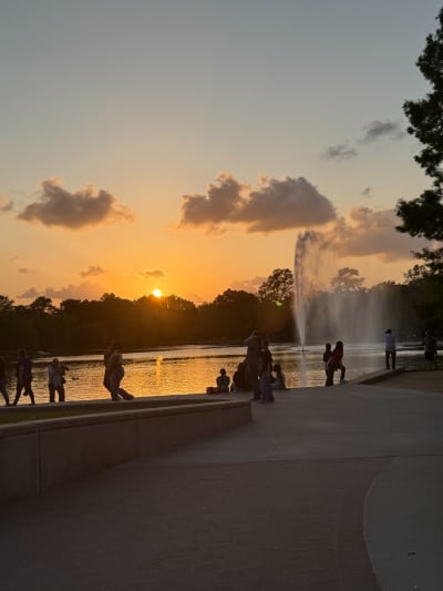 Hermann Park Sunset