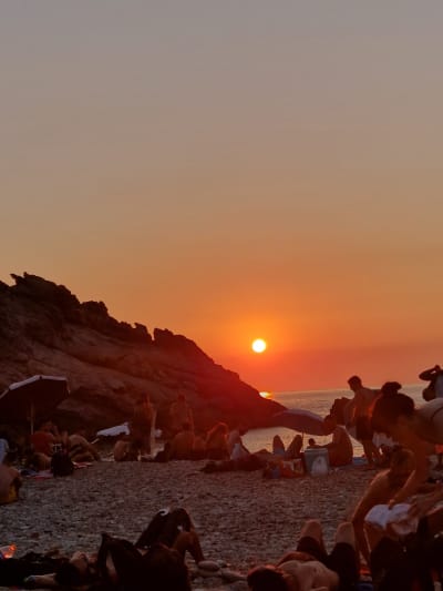 Nas Beach Sunset