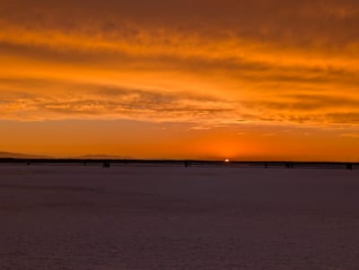 Alviso Marina County Park Sunset