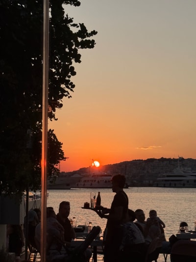 Marina Flisvos Sunset