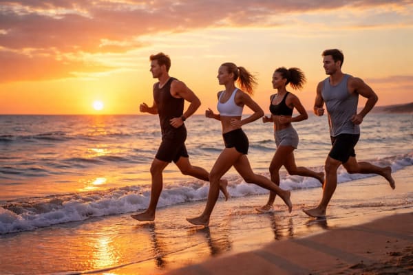 Sunset Run to DJ Set