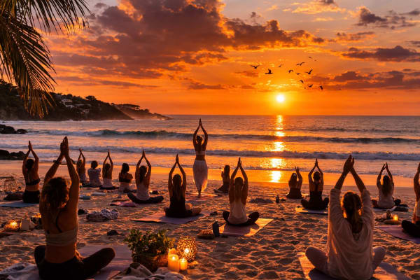 Sunset Yoga & Ocean Dance with Live music
