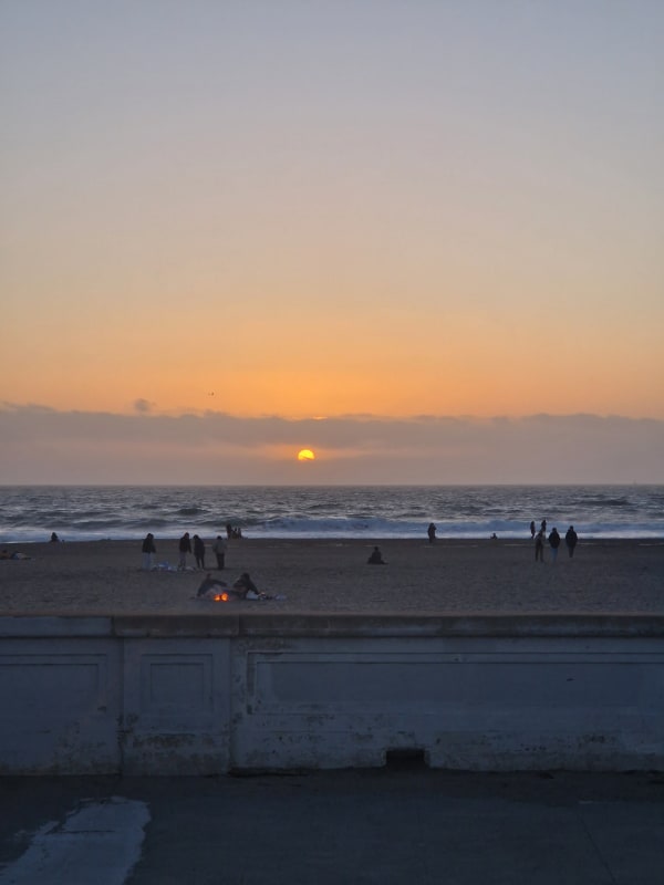 Ocean Beach Bonfire Party 🔥