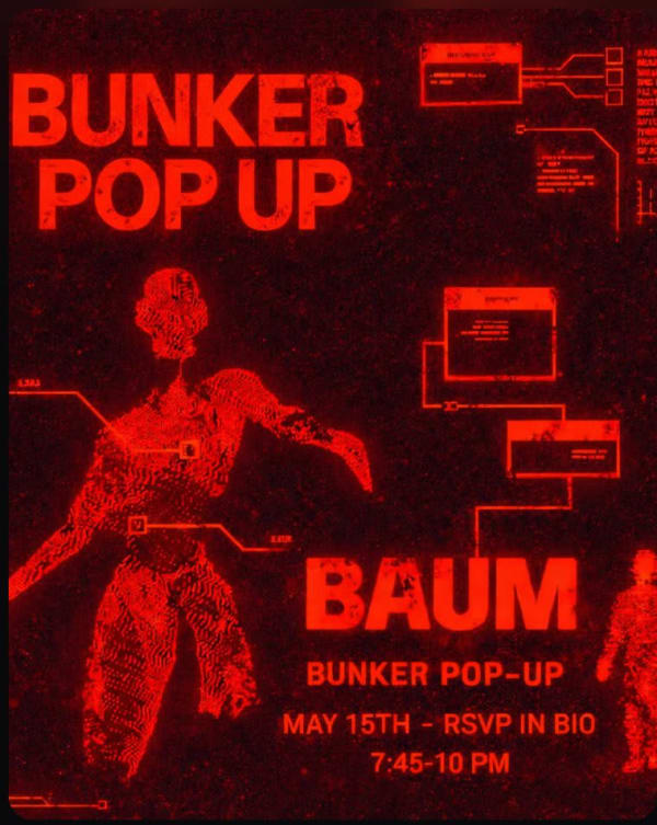 Bunker Pop-up by DJ Baum