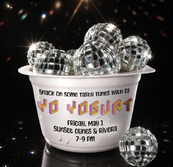 Jelly Jams with DJ Yo Yogurt at Rivera & Sunset Dunes