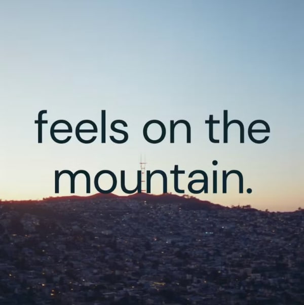 feels on the mountain (sunset dj popup)