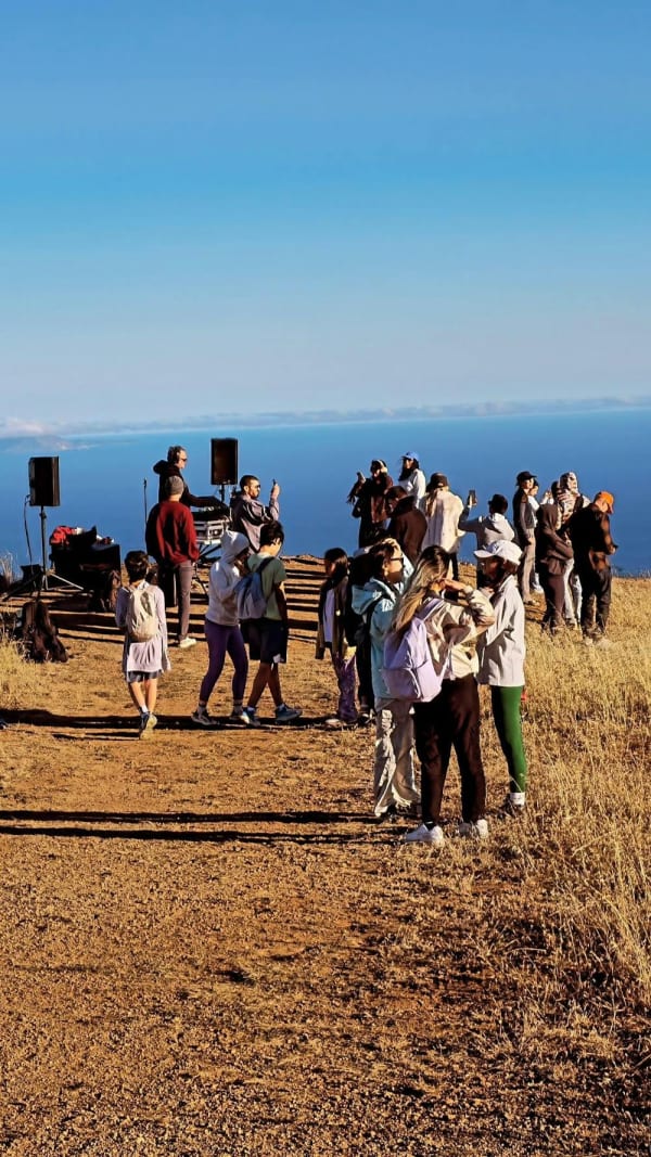 Sunset Techno at Trojan Point