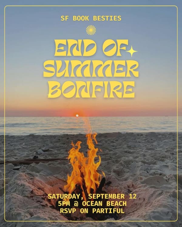 End of Summer Bonfire | SF Book Besties