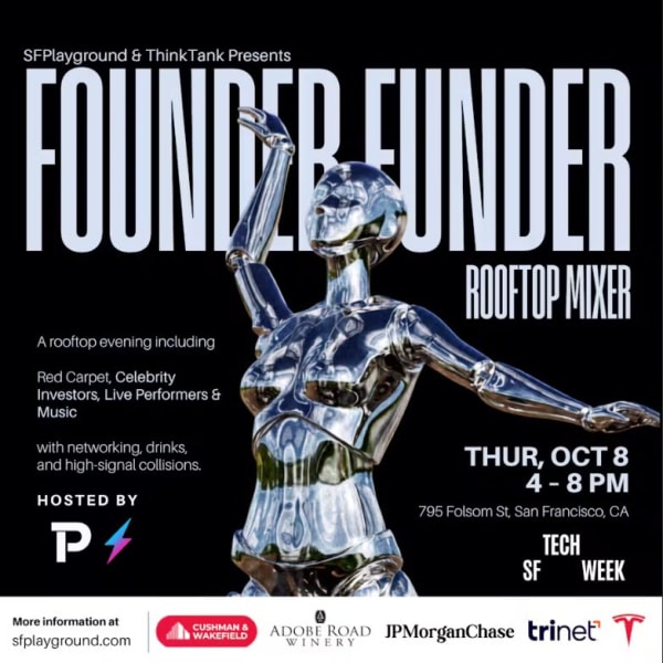 Funders & Founders Rooftop Mixer #SFTechWeek