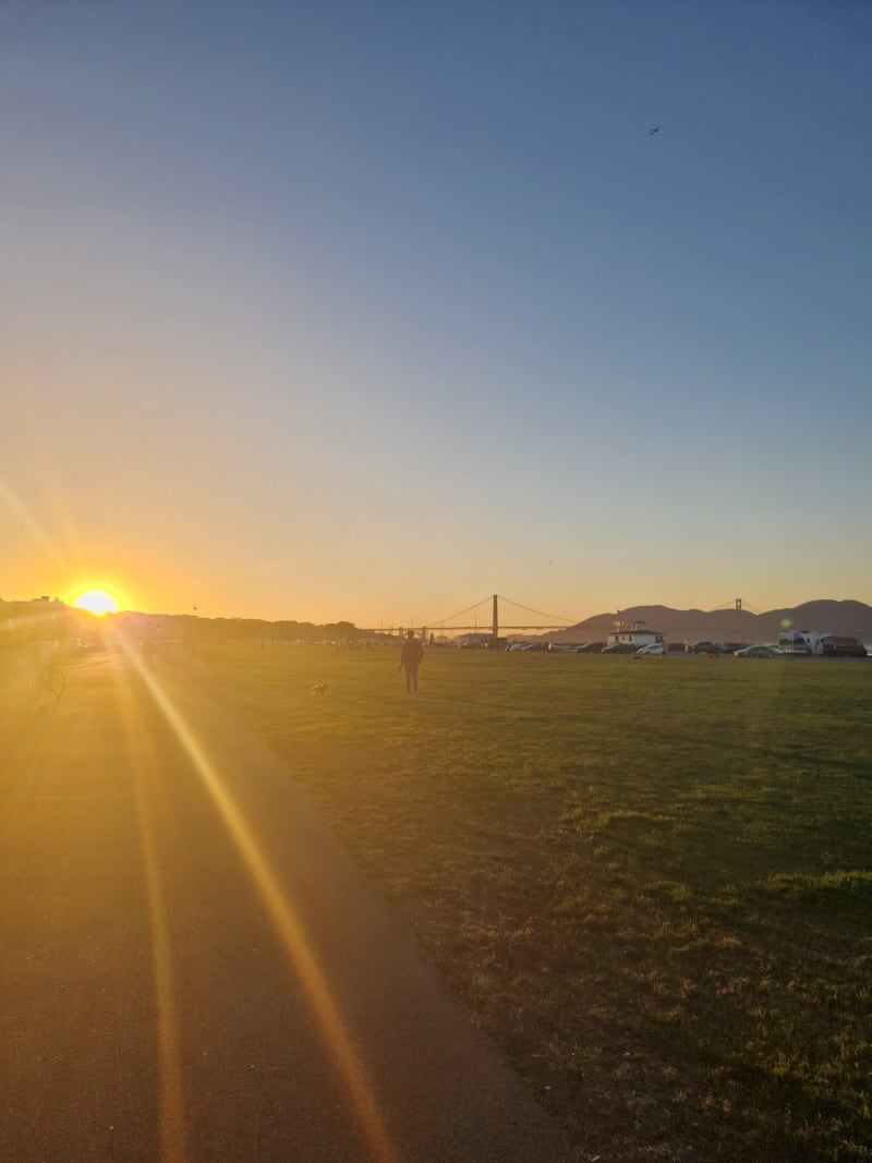 Marina Green Sunset