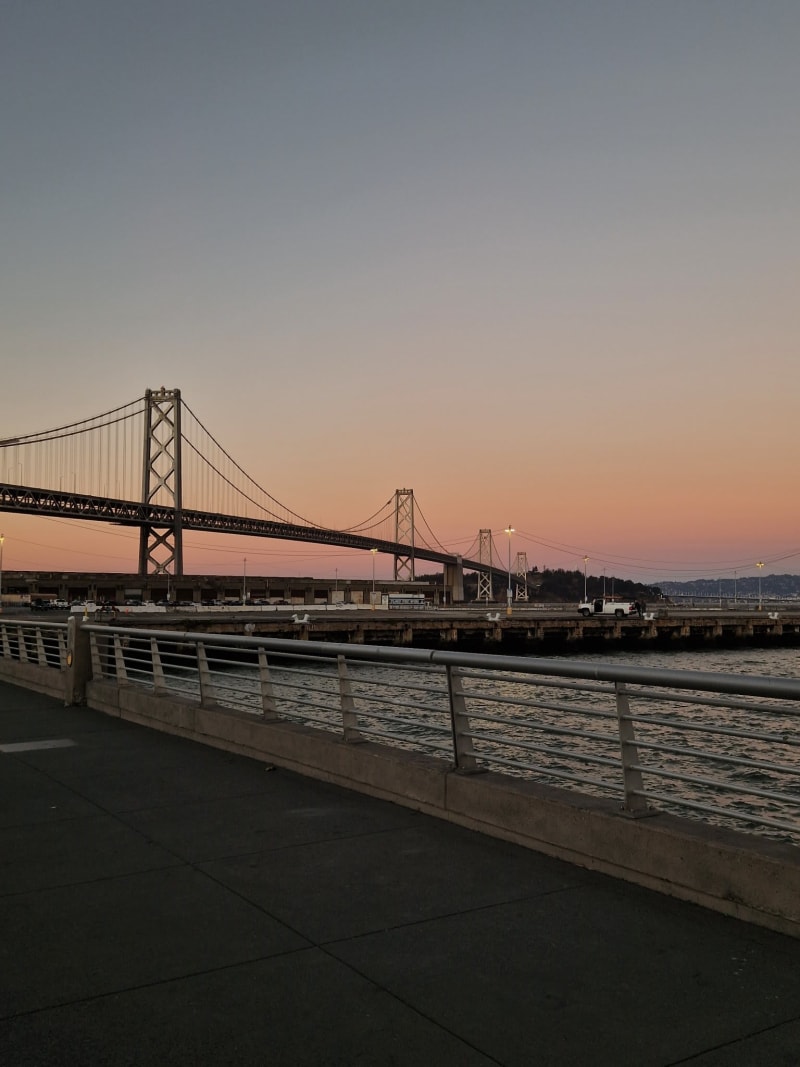Bay Bridge Golden Hour