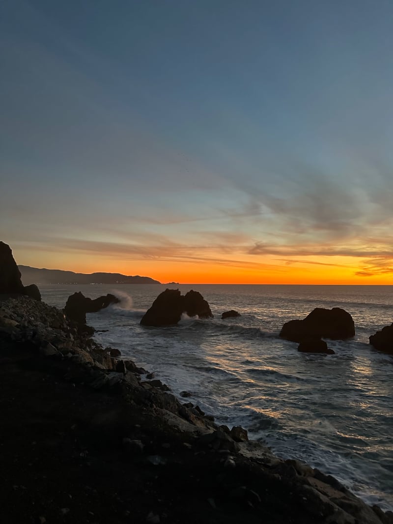 Mussel Rock Sunset