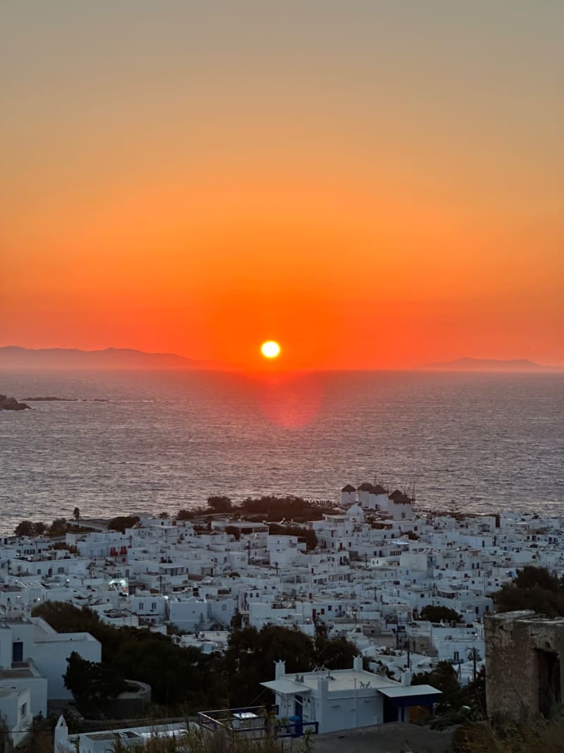 Mykonos sunset