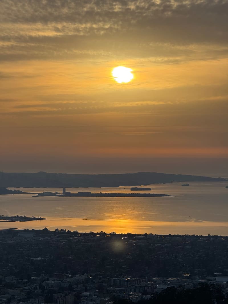 Grizzly Peak Sunset