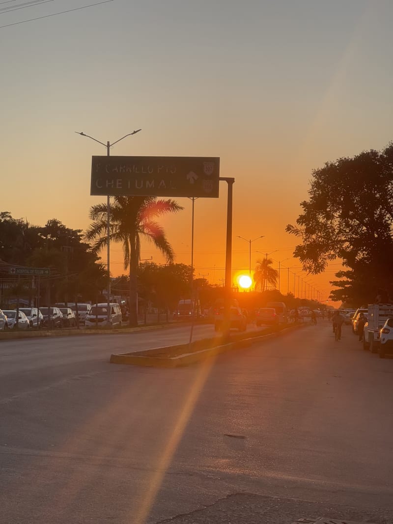 Random Tulum Road Sunsets