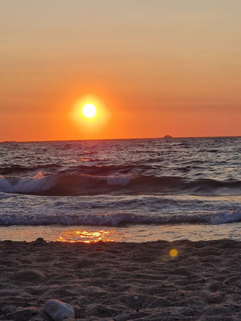 Parasporos Beach Sunset
