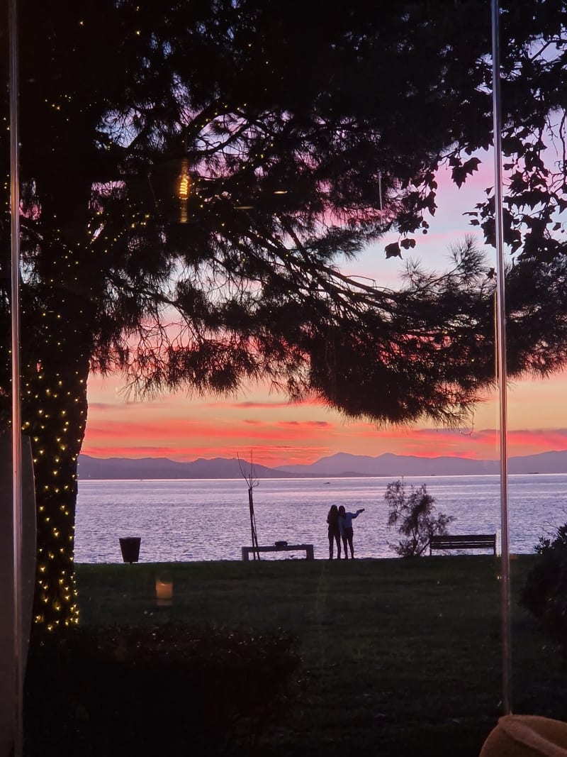Notos Lounge cafe Sunset